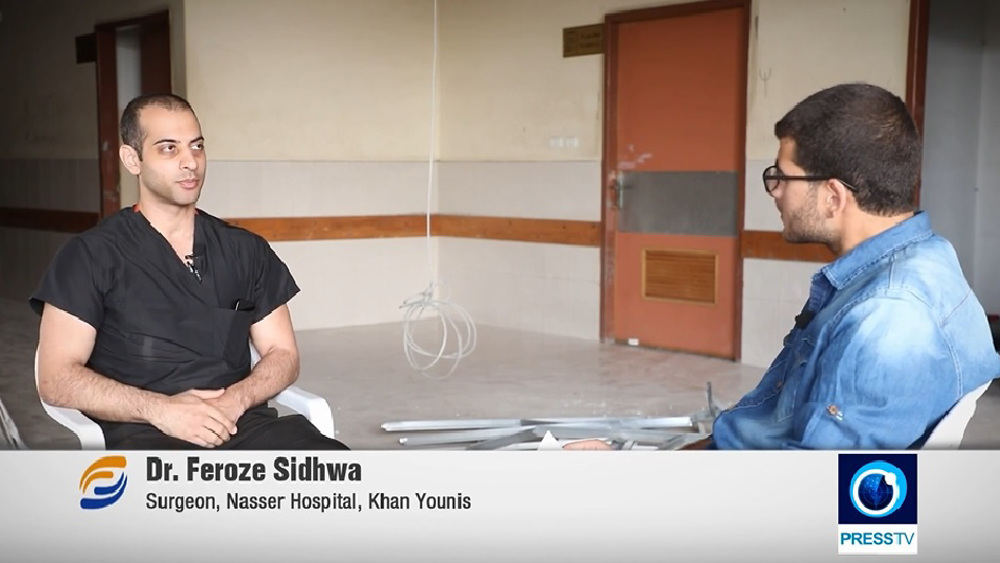 Israel, US ‘deliberately’ destroying Gaza healthcare system: American surgeon tells Press TV