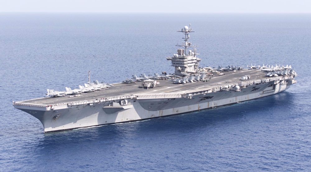 Yemeni forces attack US aircraft carrier with cruise missiles, drones