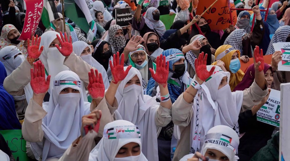 Thousands of Pakistanis rally to censure Israeli crimes in Gaza