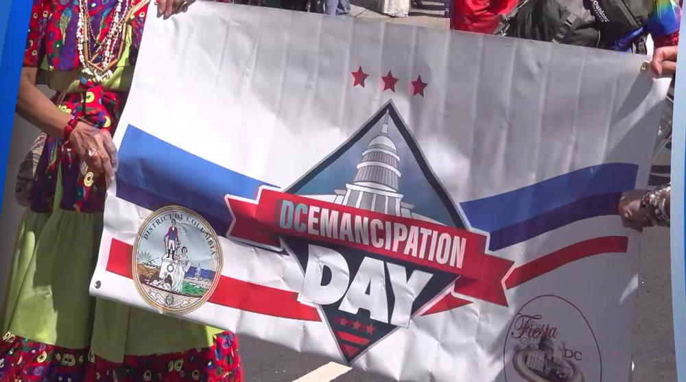 Washington DC marks slave Emancipation Day as racial gaps endure