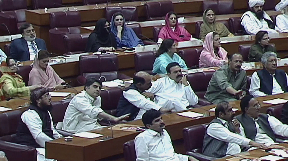 Pakistani parliament adopts resolution against Israeli atrocities in Gaza