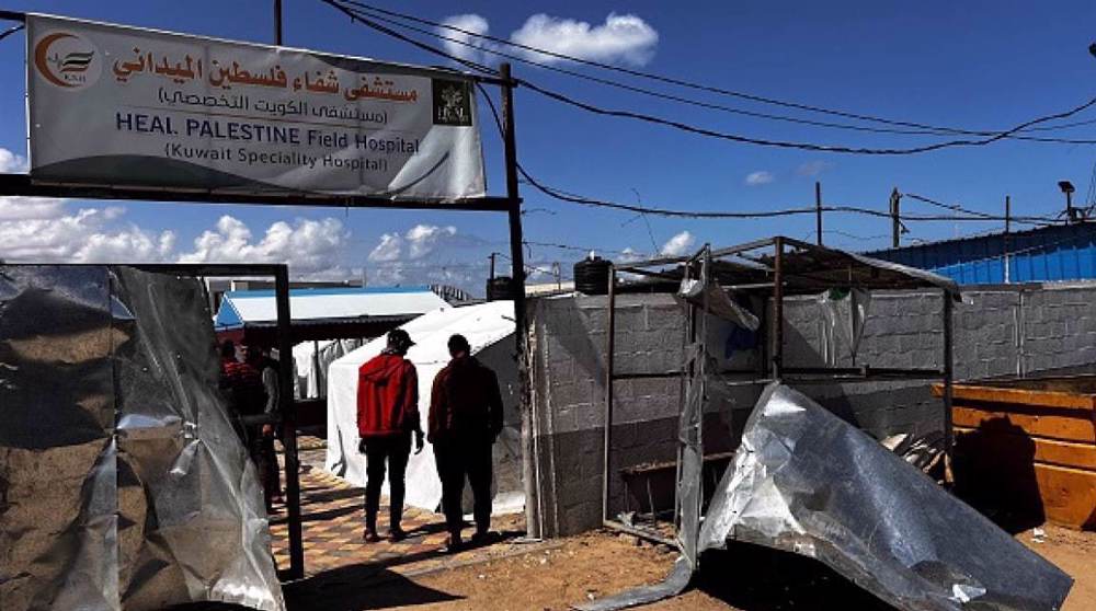 Medic killed, 10 patients wounded in Israel's attack on field hospital in Gaza