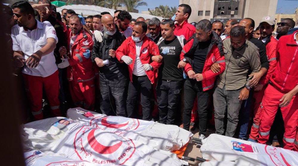 Israeli military claims Gaza medics were killed mistakenly