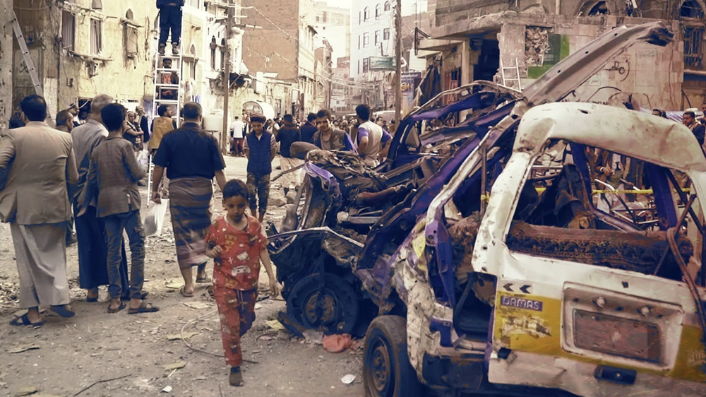 US bombs Yemen’s capital in escalating military campaign