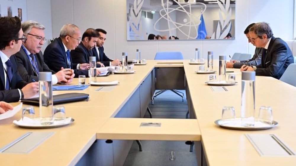 Senior diplomats from Iran, Russia, China hold talks with IAEA chief