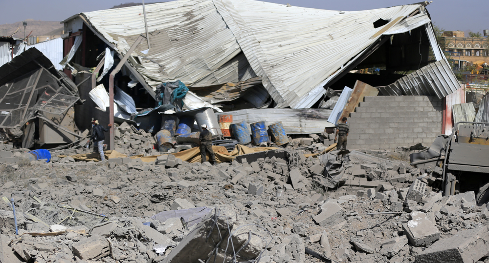 Defiant amid ruins: US airstrikes rock Sana'a
