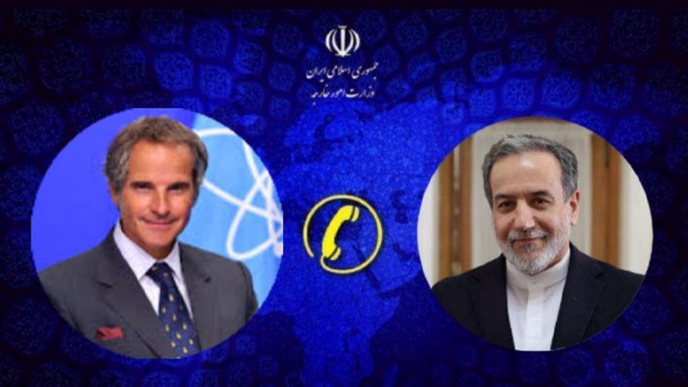Iran FM, IAEA chief discuss latest state of cooperation