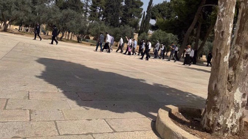 Israeli settlers storm al-Aqsa Mosque amid intensified West Bank raids