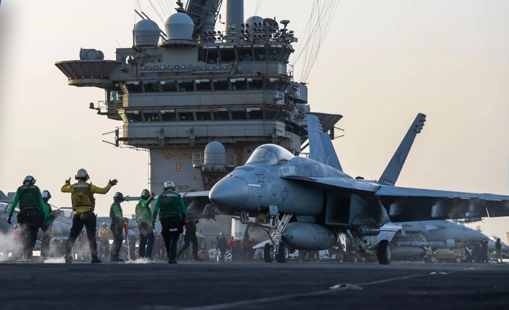 US fighter jet crashes amid Red Sea tensions