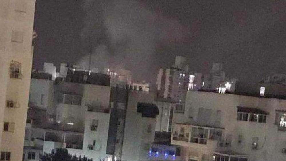Rocket barrage launched from Gaza strikes Israeli port of Ashdod