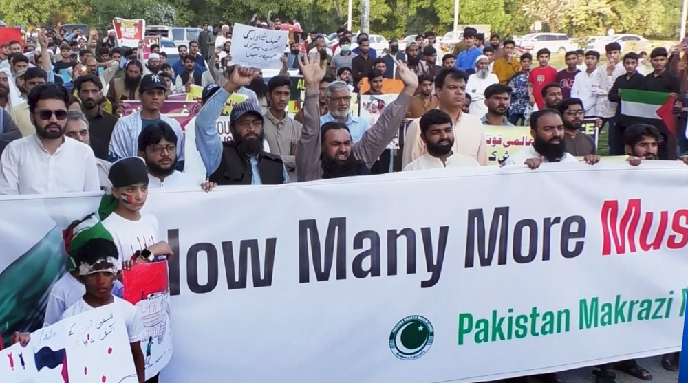 Pakistanis urge global action against Israel’s Gaza war crimes