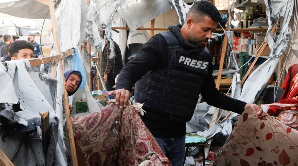 Israel drops bombs on ten Palestinian journalists in Khan Yunis