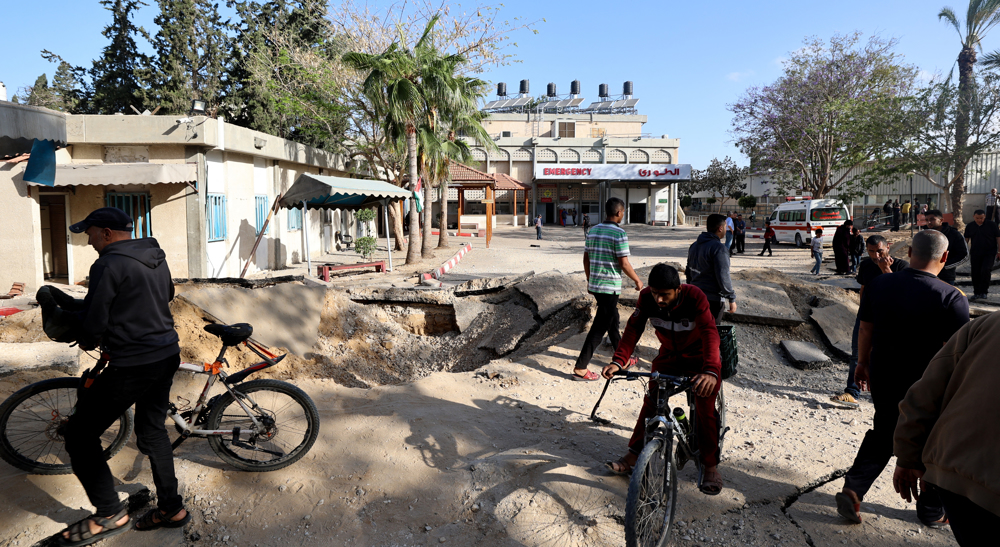 Israel attacks Gaza’s European Hospital 