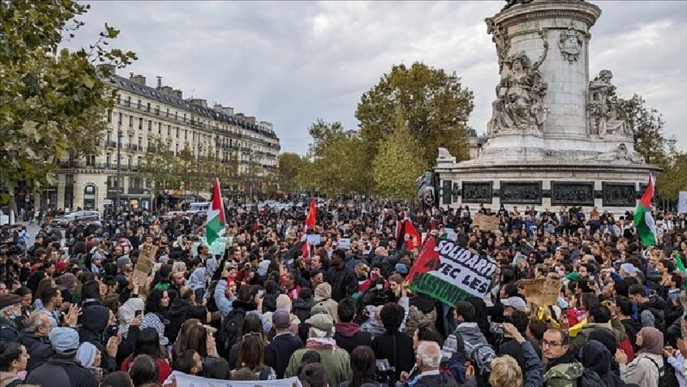 Paris protest against Israeli policies