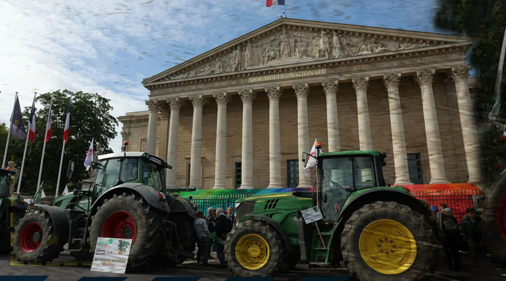 French farmers hold rallies in support of new deregulation bill