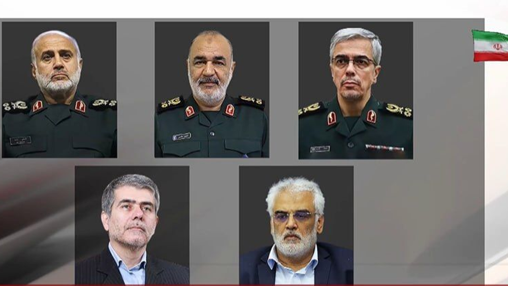 Top commanders, scientists, civilians martyred in Israeli aggression 