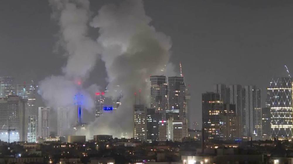 True Promise III: A barrage of Iranian missiles pounds occupied territories 