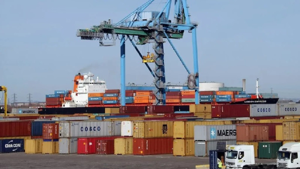 French dock workers block arms for Israel