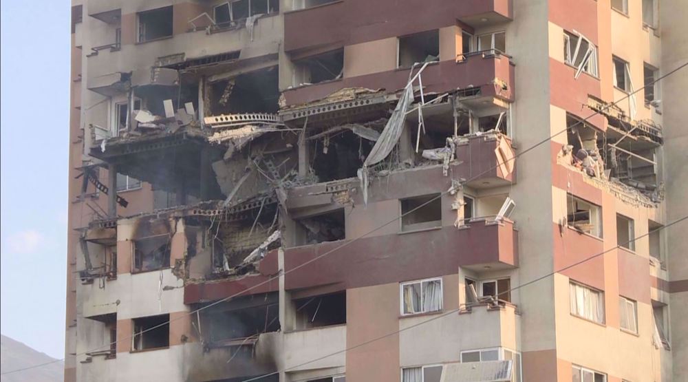 Israel bombs residential buildings in Tehran