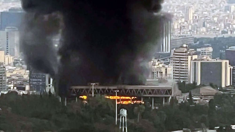 Attack on Iran's media: Israeli regime bombs IRIB building in new war crime