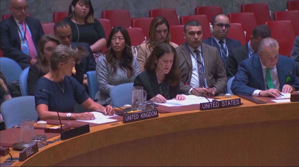 US vetoes UNSC resolution demanding permanent Gaza ceasefire