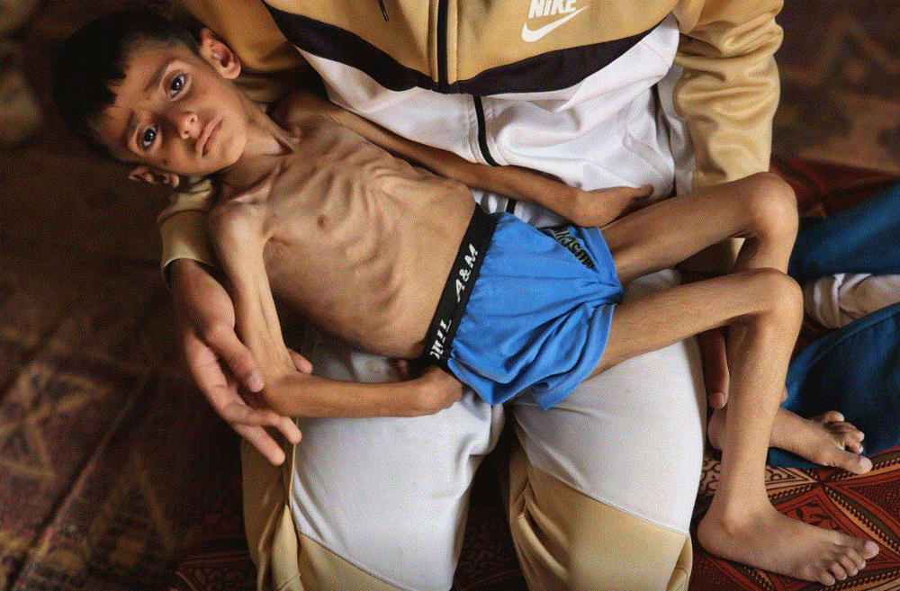 Gaza’s children struggle to find one meal daily ‘if lucky’, says UNICEF