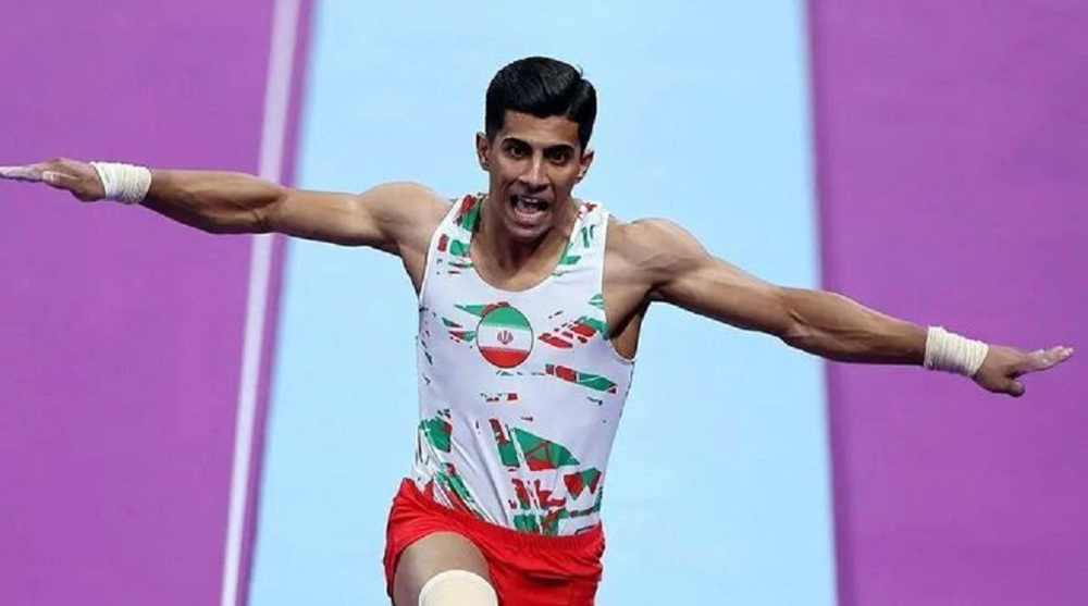 Iranian gymnast Olfati grabs historic gold at 2025 Asian Championships