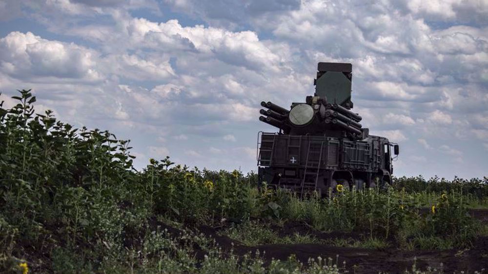 Russian defenses down over a dozen Ukrainian drones heading to Moscow
