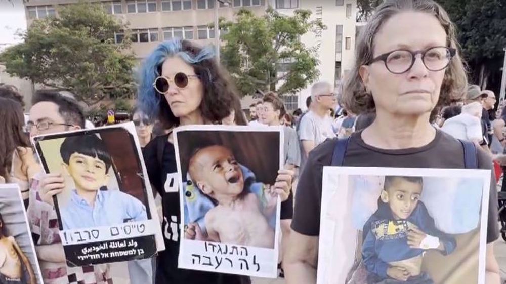 Thousands rally in Tel Aviv, Haifa to demand end to war of starvation on Gaza