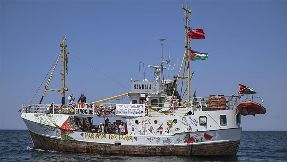 Gaza aid ship braces for Israel's assault at sea as drones hover overhead