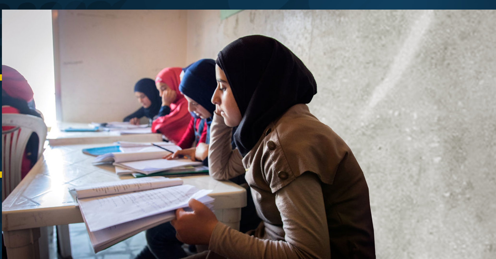 Palestinian high school students stripped of their right to education