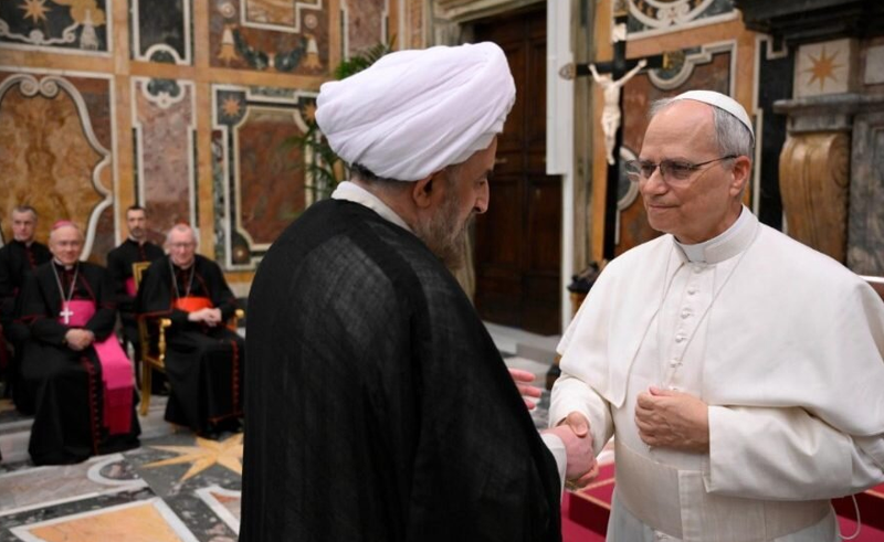 Iranian ambassador calls on Pope Leo to condemn US threats against