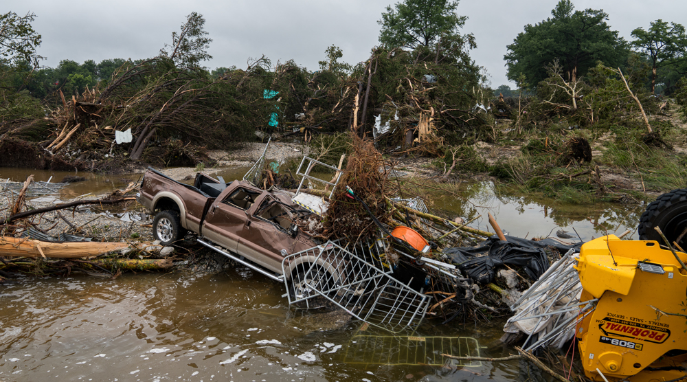 Texas floods kill at least 50, dozens still missing