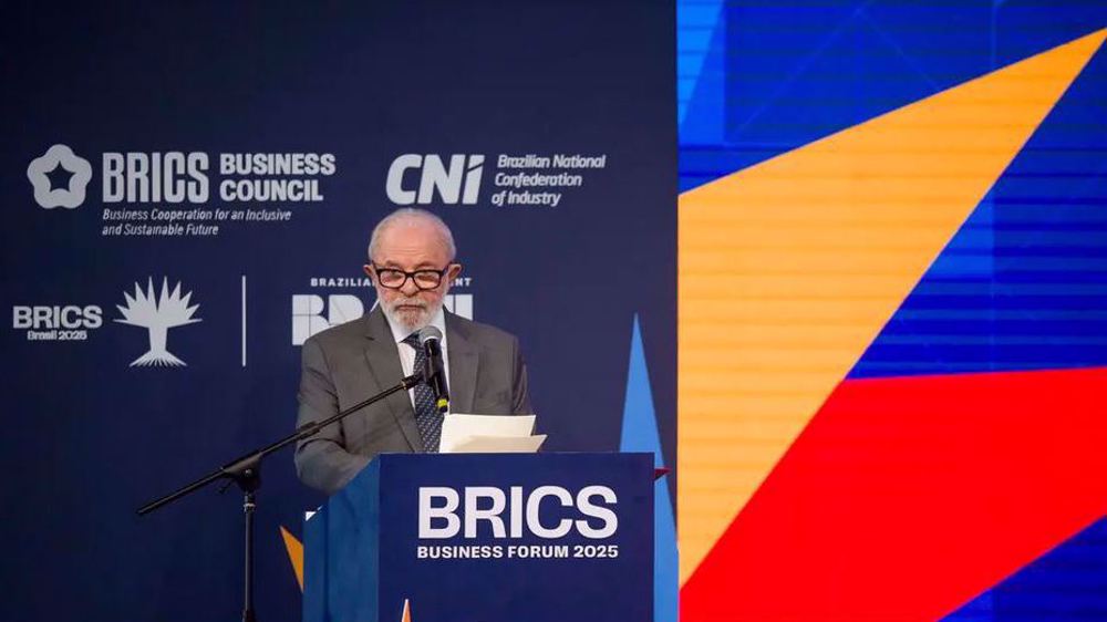 Brazil's president slams Israeli regime over 'genocide' in Gaza