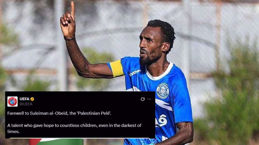 UEFA faces backlash for not naming or condemning the killer of ‘Palestinian Pele’