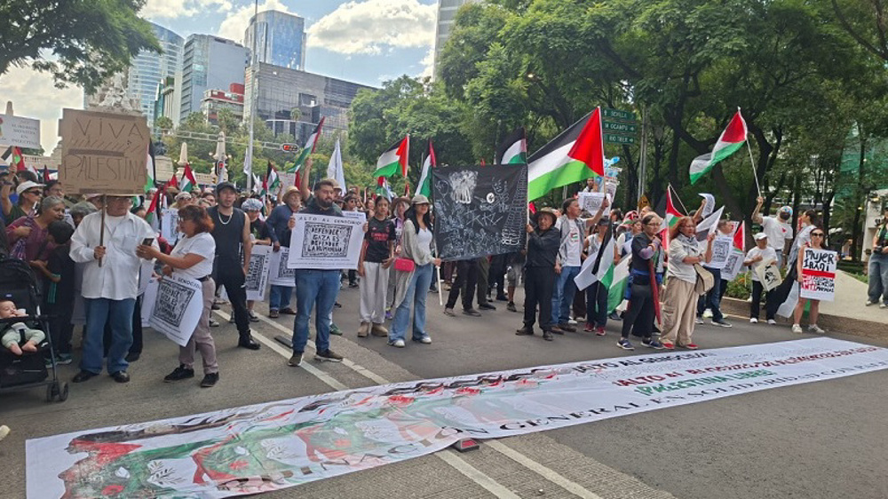 Thousands of Mexicans condemn Israel for genocide in Gaza