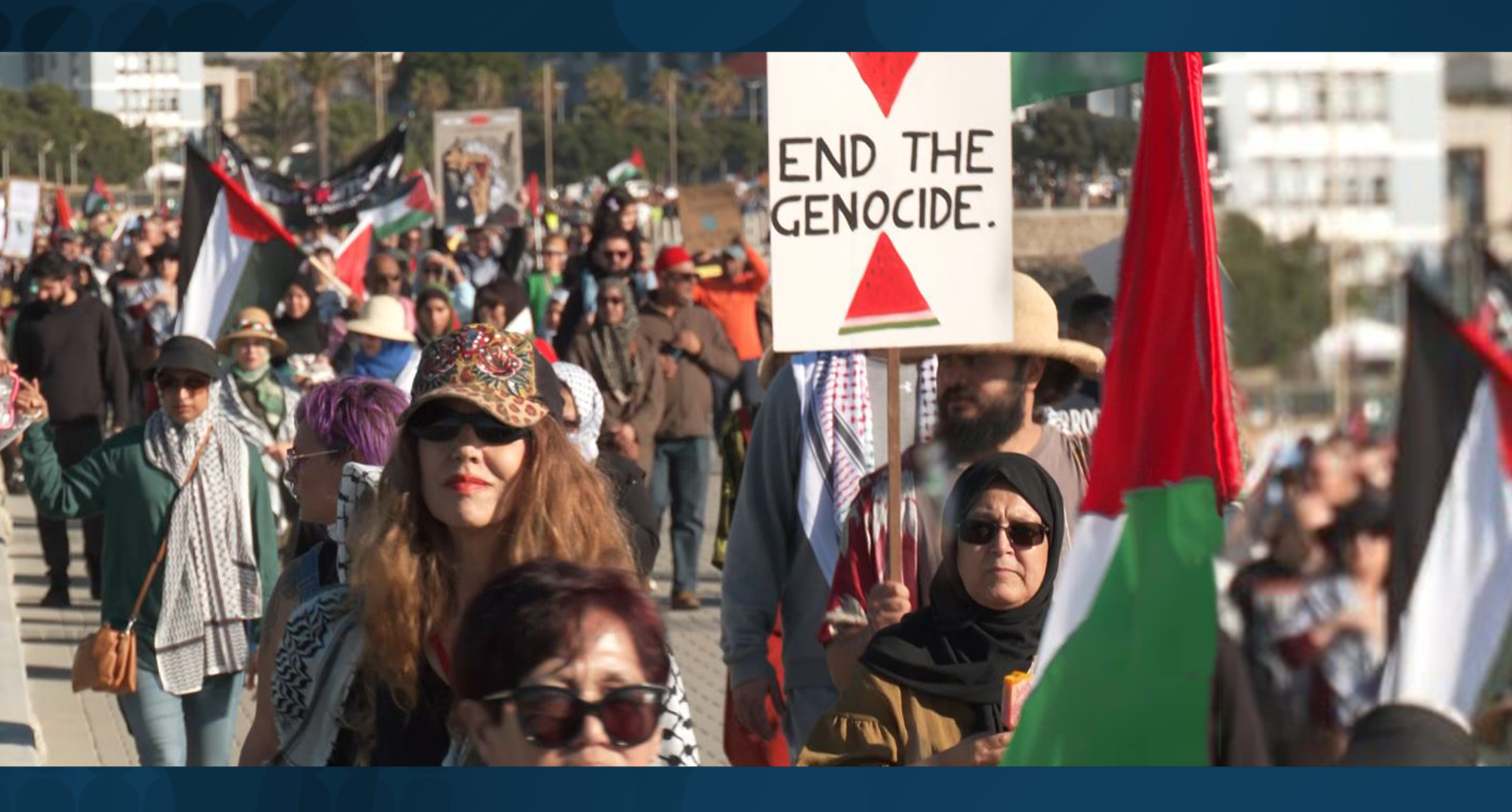 South Africans resolutely maintain protests in solidarity with Palestine