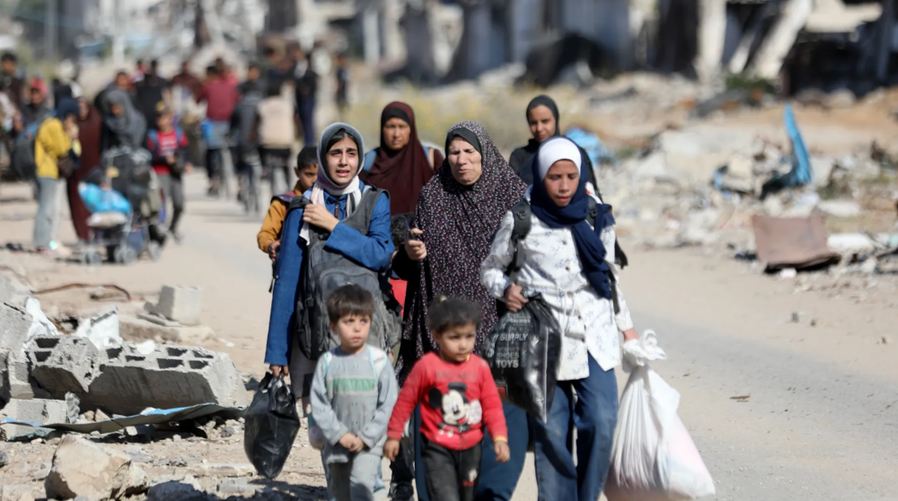Forced displacement of Palestinians