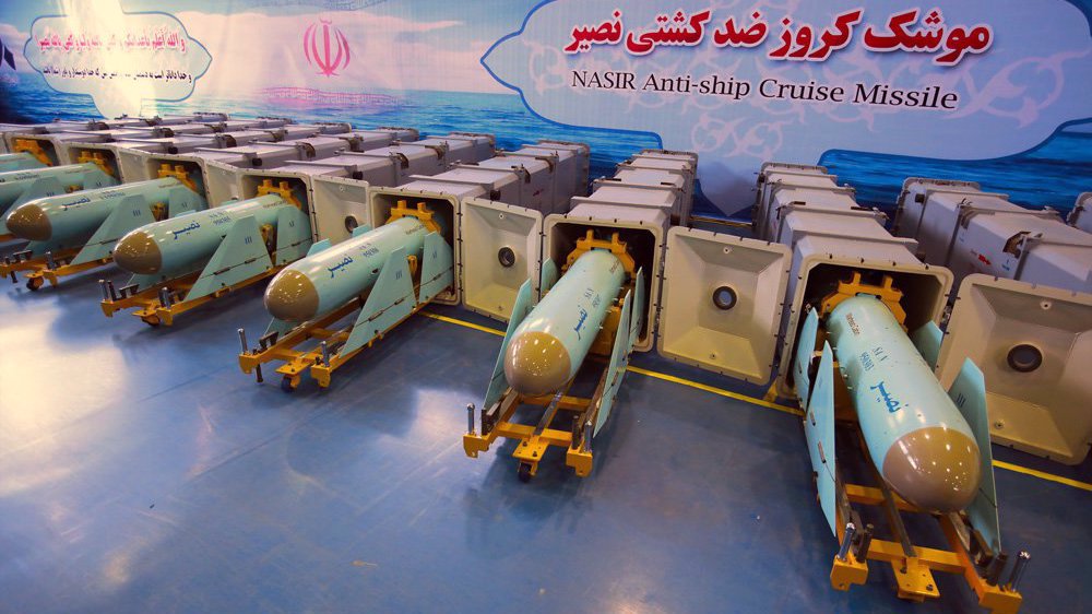 Iran Navy cruise missiles destroy targets during major naval drill