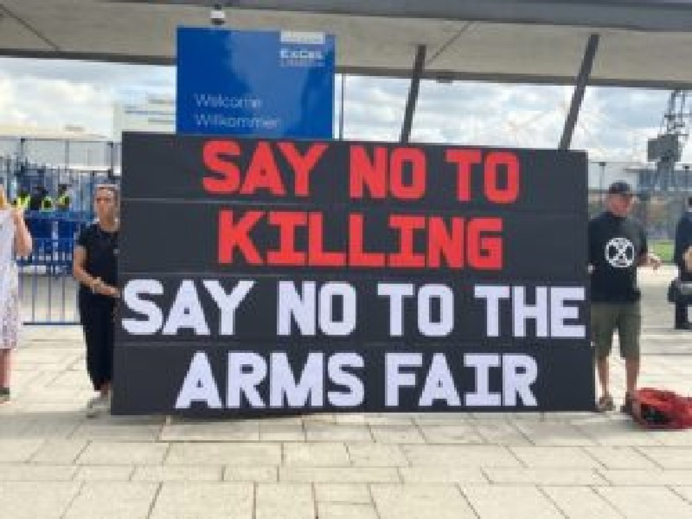 UK arms fair 'reprehensible' amid Gaza genocide