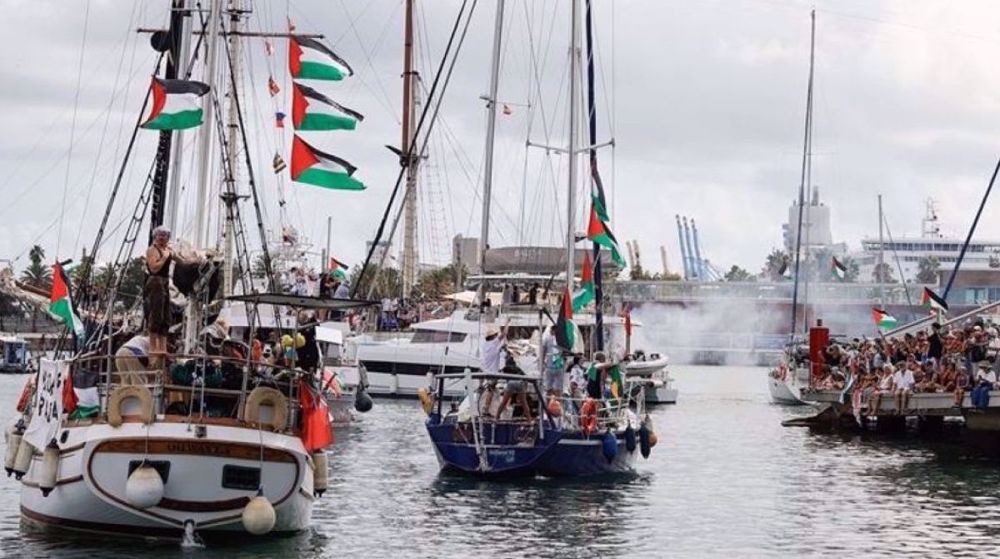 Tunisians rally in support of Global Sumud Flotilla