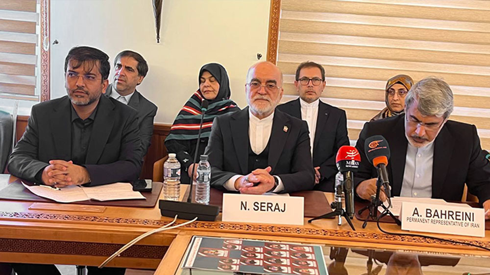 Iran calls on UN rights council to secure compensation for US-Israeli aggression 