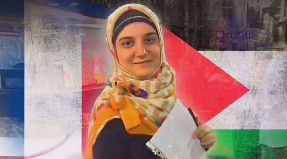 France keeps Iranian student Mahdieh Esfandiari in jail just for denouncing genocide in Gaza