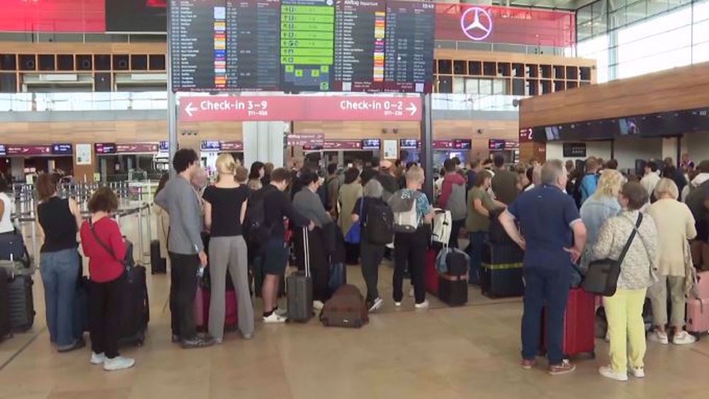 Europe wide cyberattack causes delay at Berlin airport