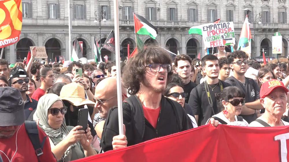 Italians hold pro-Palestine rallies in more than 80 cities, towns