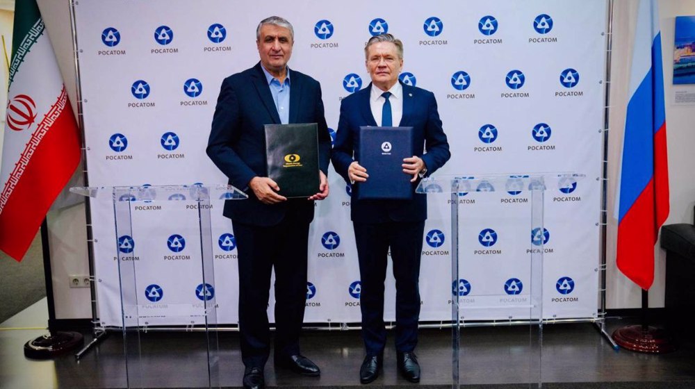 Iran, Russia sign MoU on construction of small nuclear plants
