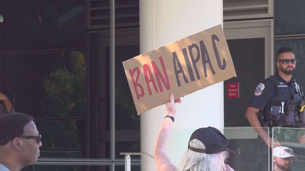 Protest at AIPAC as Gaza diminishes Zionist lobby’s influence
