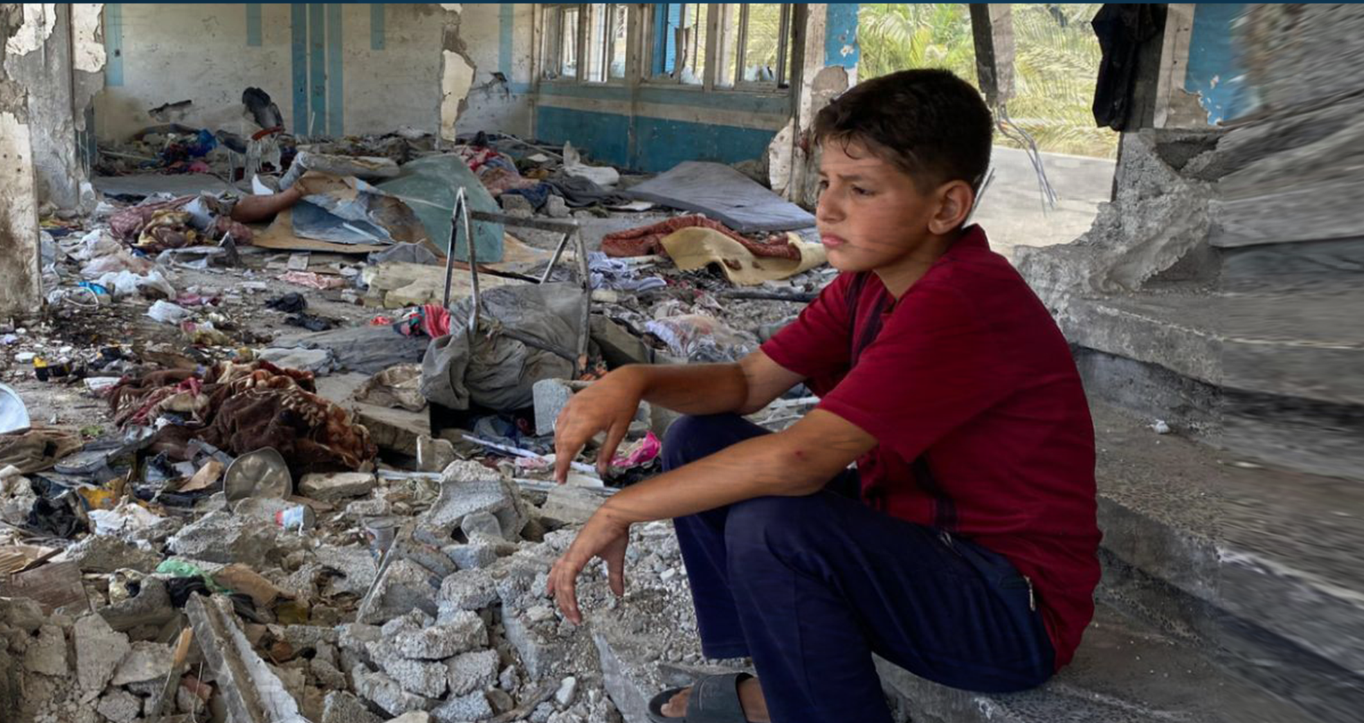 Gaza children face a third year without school