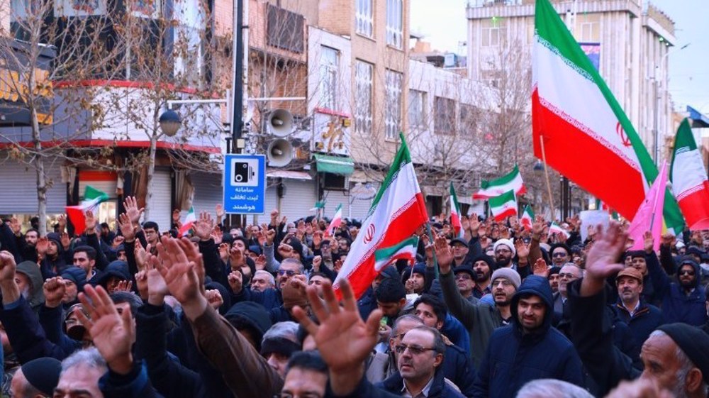 Iranians take part in nationwide rallies to condemn foreign-backed riots, terrorism