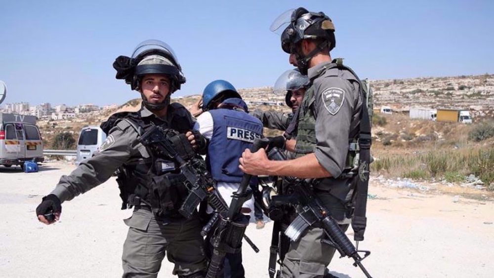 Au moins 40 journalistes palestiniens détenus par Israël